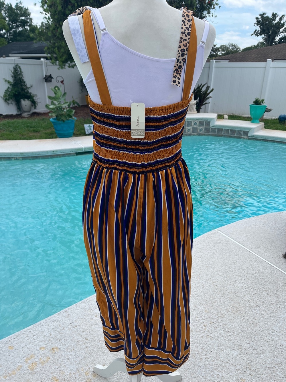 JAPNA With Love Sleeveless Jumpsuit SZ: M NWT - Picture 12 of 16